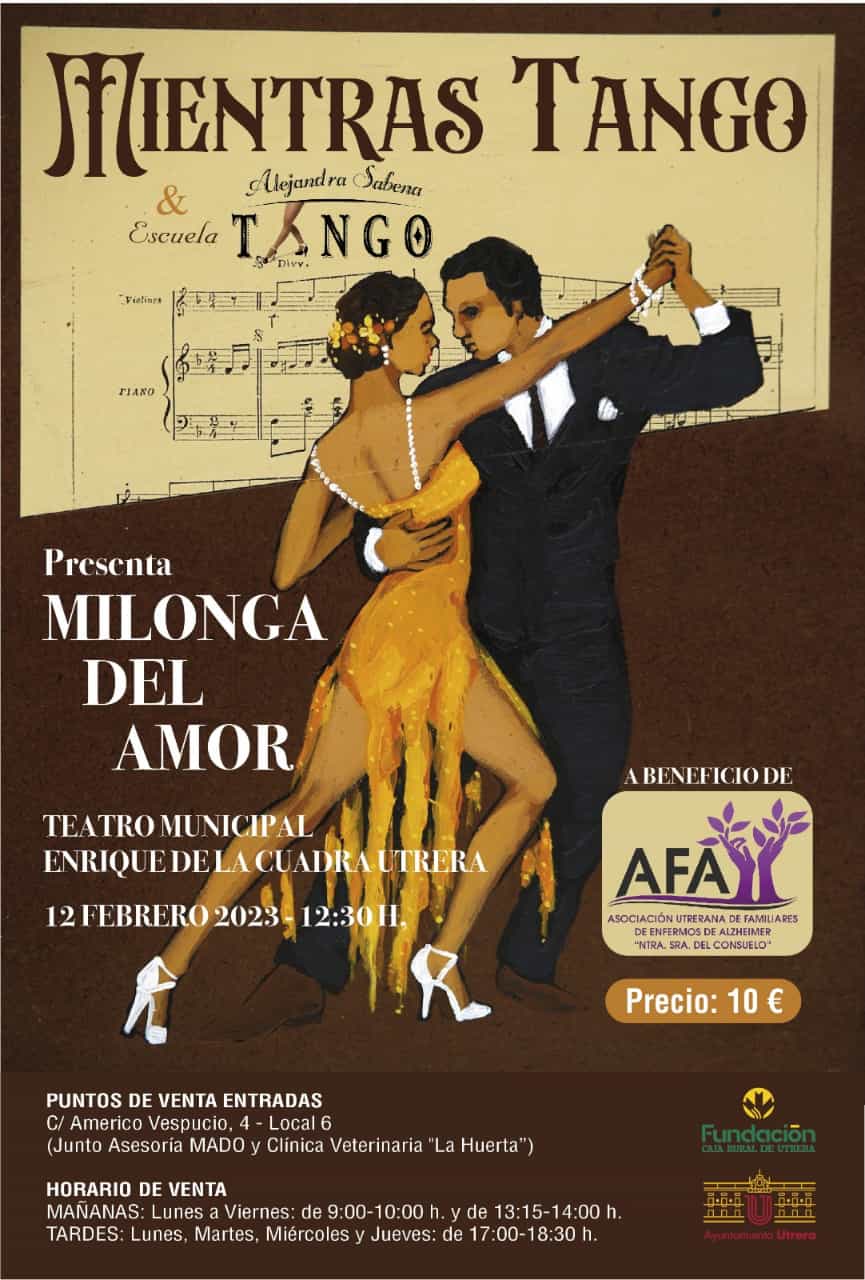 Asociacion de Familiares de enfermos de Alzheimer Utrera. Mientras Tango